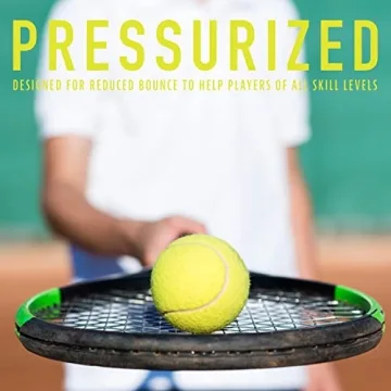 Franklin Sports Pressureless Tennis Balls for Practice and Training