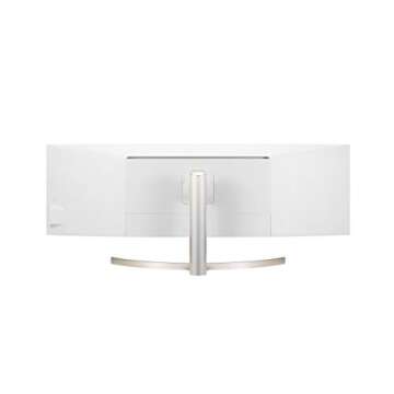 LG 49WL95C-WY 32:9 UltraWide Monitor 49" Dual DQHD (5120 x 1440) Curved IPS Display, HDR10, USB Type-C with 85W PD, sRGB 99% Color Gamut, Height/Swivel/Tilt Adjustable Stand - Black and Silver