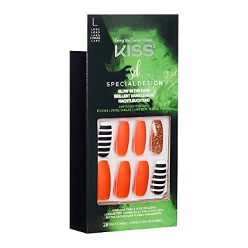 Kiss Halloween Special Glow-in-the-Dark Fake Nails