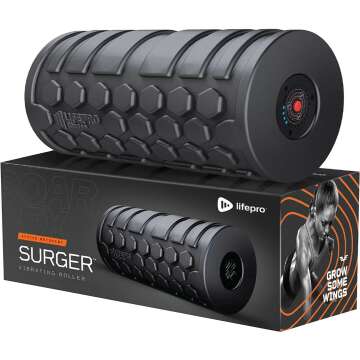 Vibrating Foam Roller for Muscle Recovery and Massage