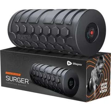 Vibrating Foam Roller for Muscle Recovery and Massage