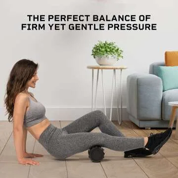 Vibrating Foam Roller for Muscle Recovery and Massage