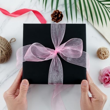 Elegant Black Kraft Wrapping Paper Roll for Gift Wrapping