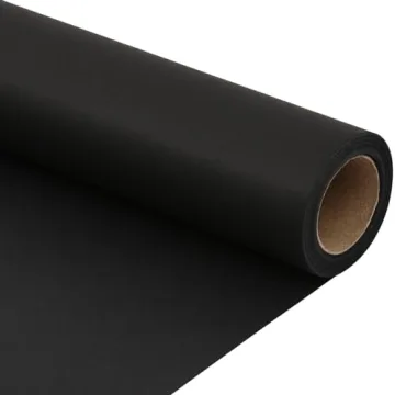 Elegant Black Kraft Wrapping Paper Roll for Gift Wrapping