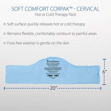 Core Products Soft Comfort CorPak - Hot and Cold Therapy Pack - 6" x 20", USA Made