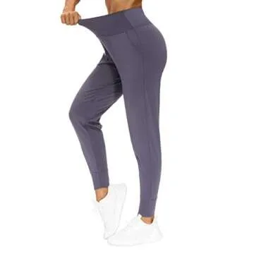 THE GYM PEOPLE Women's Joggers Pants Lightweight Athletic Leggings Tapered Lounge Pants for Workout,...