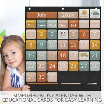 Ultimate Classroom Calendar Pocket Chart for Easy Learning