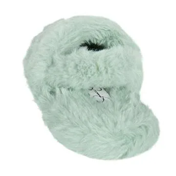 Cozy Jessica Simpson Girls Faux Fur House Slippers