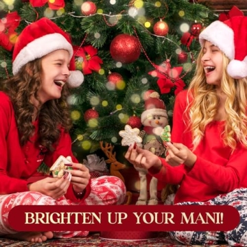 Beetles Red Gel Nail Polish Set for Festive Manicures