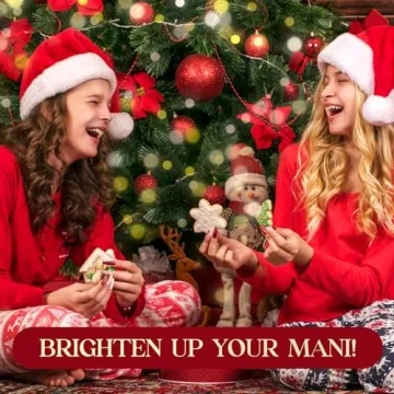 Beetles Red Gel Nail Polish Set for Festive Manicures