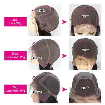 QUINLUX WIGS Honey Blonde Ombre Highlight color Straight Human Hair Wigs 180 Density#4T27 Wigs 13X6 HD Transparent Lace Front Wig Glueless Wig Brazilian Remy Human Hair With Baby Hair For Black Women