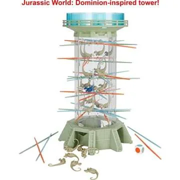 KerPlunk Jurassic World Dominion Family Game with Dinosaurs