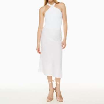 Riekhany Elegant Satin Ballet Heels for Women