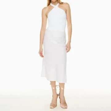 Riekhany Elegant Satin Ballet Heels for Women