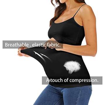 Diravo Maternity Belly Band for Comfortable Support