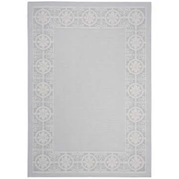 MARTHA STEWART x SAFAVIEH Indoor Outdoor Area Rug 6'7" x 9'