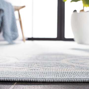 MARTHA STEWART x SAFAVIEH Indoor Outdoor Area Rug 6'7" x 9'