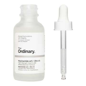 Niacinamide 10% + Zinc 1% Serum for Face - Pore Reducer + USA Skin Care (30ml)