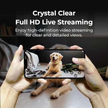 Waggle RV Mini Camera for Pet Monitoring and Safety