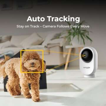 Waggle RV Mini Camera for Pet Monitoring and Safety