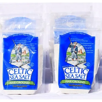 Celtic Sea Salt® Fine Ground 8 Ounce - Pack of 6