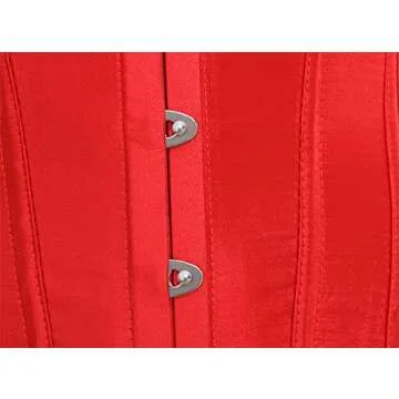 Haorugut Plus Size Gothic Corset for Women - Steampunk Style