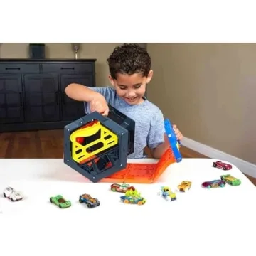 Hot Wheels Roll Out Raceway Track Set for Kids