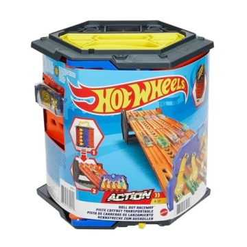 Hot Wheels Roll Out Raceway Track Set for Kids