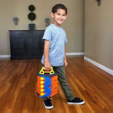 Hot Wheels Roll Out Raceway Track Set for Kids