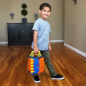 Hot Wheels Roll Out Raceway Track Set for Kids