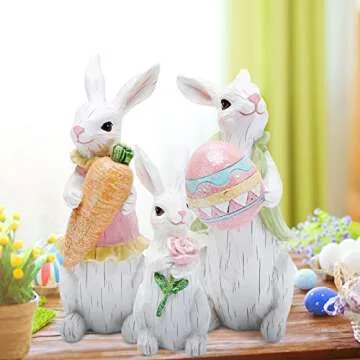 Hodao Easter Bunny Decorations - Unique Spring Decor