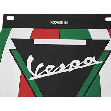 PRO-KODASKIN Original Motorcycle Fender Rear Mudguard Fit for All Vespa GTS300 GTV LX Primavera Sprint PX