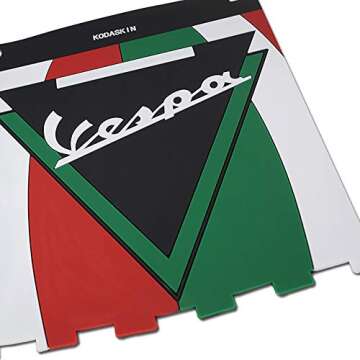 PRO-KODASKIN Original Motorcycle Fender Rear Mudguard Fit for All Vespa GTS300 GTV LX Primavera Sprint PX