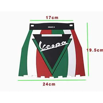 PRO-KODASKIN Original Motorcycle Fender Rear Mudguard Fit for All Vespa GTS300 GTV LX Primavera Sprint PX