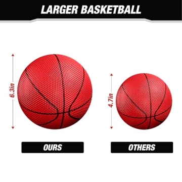 HYES 2 Player Basketball Game with LED Scoreboard & Fun