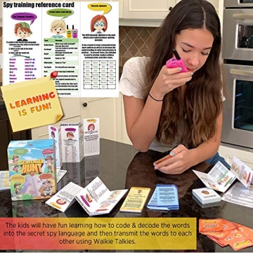 Scavenger Hunt Game with Walkie Talkies for Kids