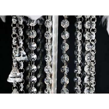 Hsyile Lighting KU300180 Modern and Simple Crystal Floor Lamp Home Lighting for Living Room Bedroom,...