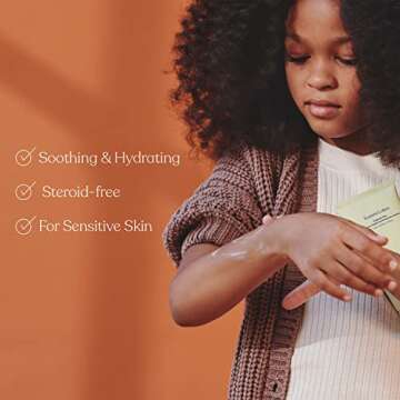 Pipette Eczema Lotion - Relieves Irritation, Keeps Dry, Itchy Skin Calm, Smooths and Deeply Moisturizes Sensitive Skin, Fragrance-Free, Petrolatum & Steroid Free Cream Formula, 6 fl oz