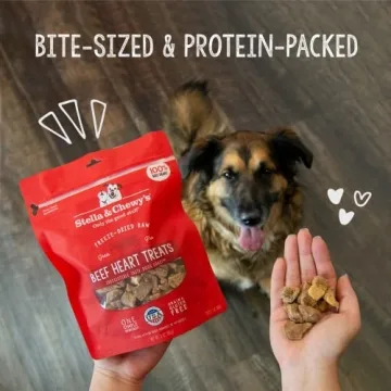 Premium Freeze-Dried Lamb Heart Treats for Dogs