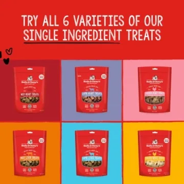 Premium Freeze-Dried Lamb Heart Treats for Dogs
