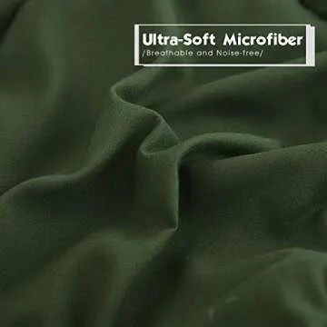 Luxury HIG Green Queen Comforter Set - Reversible & Soft