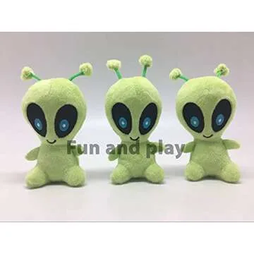 Modern Wave Spaceship and Aliens Interactive Dog Toy