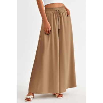 Comfortable Women's Summer Palazzo Pants with Pockets