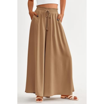 Comfortable Women's Summer Palazzo Pants with Pockets