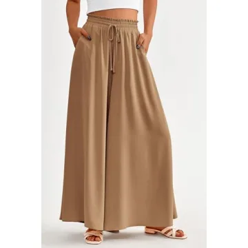 Comfortable Women's Summer Palazzo Pants with Pockets