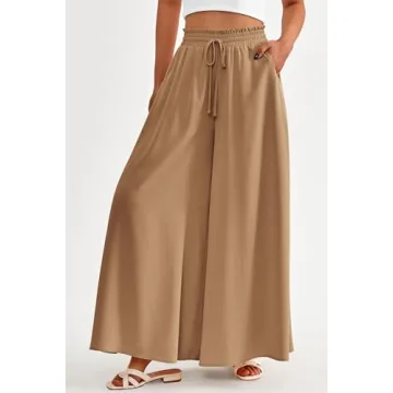 Comfortable Women's Summer Palazzo Pants with Pockets