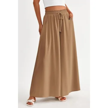 Comfortable Women's Summer Palazzo Pants with Pockets