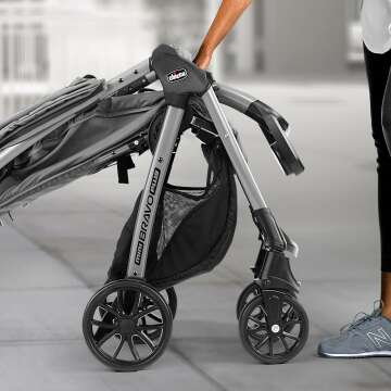 Chicco Mini Bravo Plus Stroller in Graphite Color