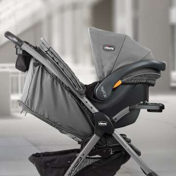 Chicco Mini Bravo Plus Stroller in Graphite Color
