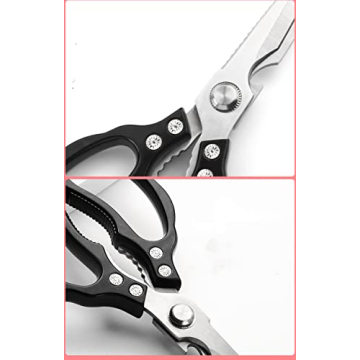 AWinjoy Kitchen Scissors | Heavy Duty Sharp Kitchen Shears